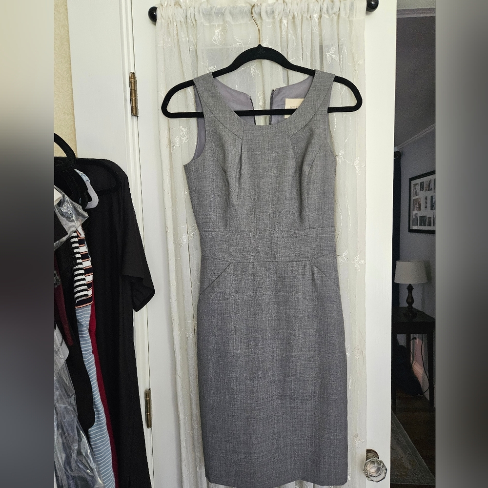 Jcrew Suiting Dress
